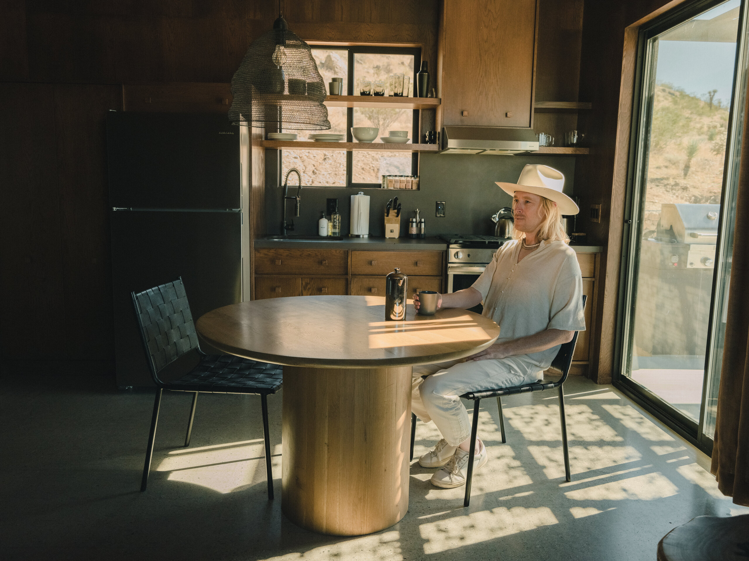 Kitchen counter styling at Pause House PM